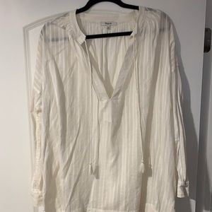NWOT  off white madewell tunic